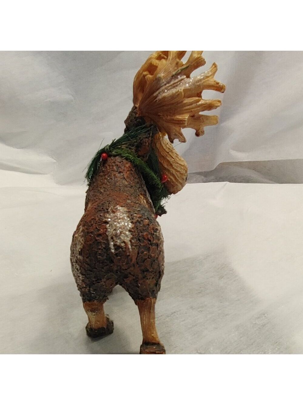 Adorable Humor Long-Faced Wild Moose Figurine – Ceramic Polyresin - Picture 4 of 8